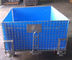 4 contenitori d'acciaio del bordo di plastica inferiore laterale per protezione semilavorata del carico