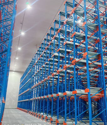 comprare Sistema di scaffalature a navetta Pallet ad alta densità di stoccaggio Progettato per velocità, efficienza e controllo fabbricazione online