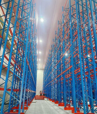 comprare Sistema di scaffalature per pallet a doppia profondità | Soluzione di stoccaggio per magazzini ad alta densità fabbricazione online