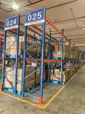 comprare Rack per pallet a alta densità e peso pesante, accesso al 100% dei pallet. fabbricazione online