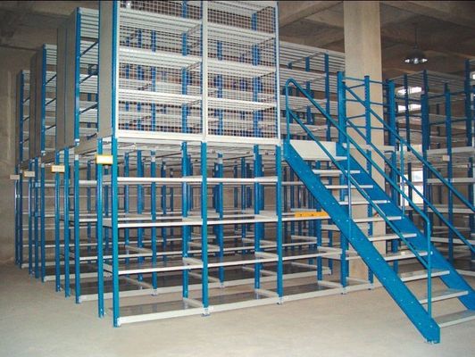 Acquistare Sistema di pavimentazione a soppalco per magazzino con scaffalature | Massimizza lo spazio di stoccaggio e l'efficienza fabbricazione online