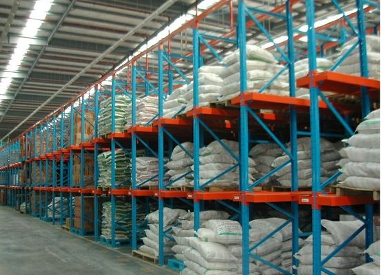 comprare Racking selettivo resistente del pallet della cella frigorifera con il doppio sostegno laterale fabbricazione online