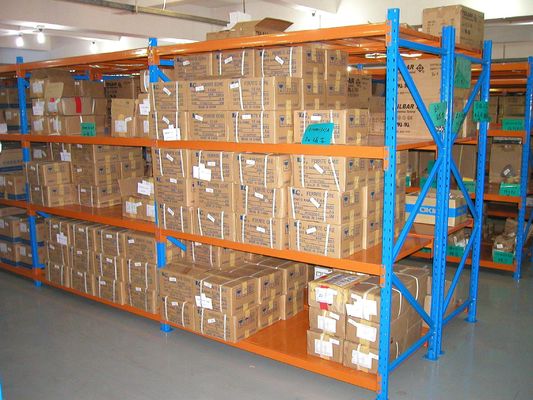 comprare spolverizzi il sistema d'acciaio laminato a freddo di racking di stoccaggio finito rivestimento per il magazzino fabbricazione online