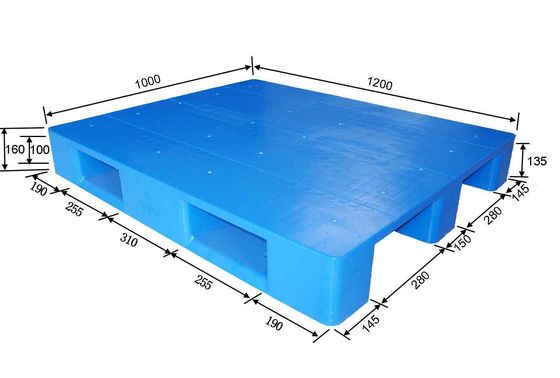 comprare Attrezzature di plastica del magazzino del pallet di 1000mm x di 1200 con il carico dinamico, 2000kg fabbricazione online
