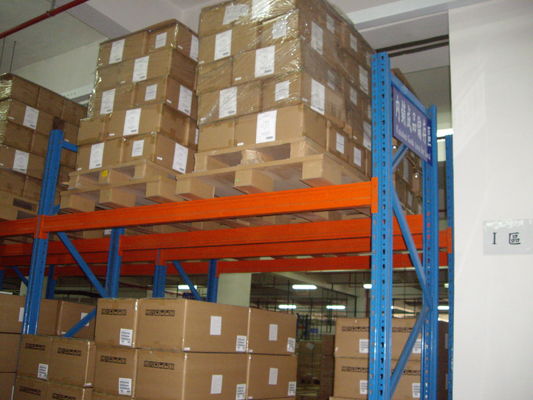 comprare Scaffale profondo su misura del pallet di dovere di Havey del metallo doppio con funzionamento del carrello elevatore fabbricazione online