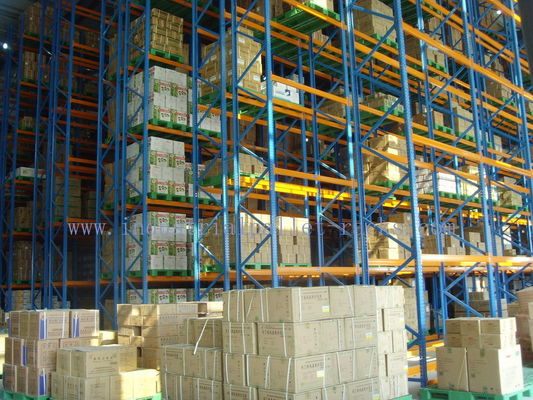 comprare Della fabbrica VNA del pallet di racking del sistema carrello elevatore della navata laterale dello stretto molto fabbricazione online