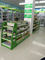 Il supermercato dei depositi accantona lo scaffale di magazzinaggio commerciale verde/grigio/arancio/rosa/blu